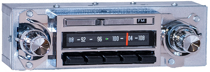 1963-64 Chevrolet II, Nova AM/FM Bluetooth® 'Dream Line' Radio